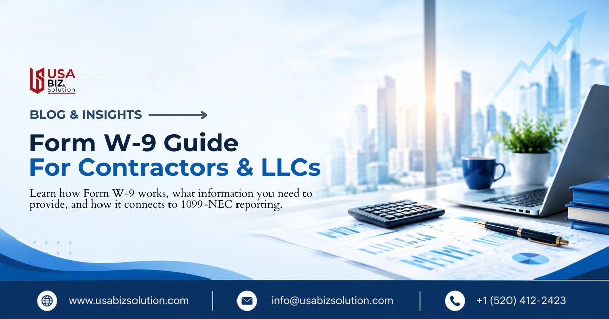 Form W-9 for Contractors, Freelancers, and LLCs