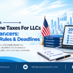 LLC and freelancer income taxes, deductions, and filing rules