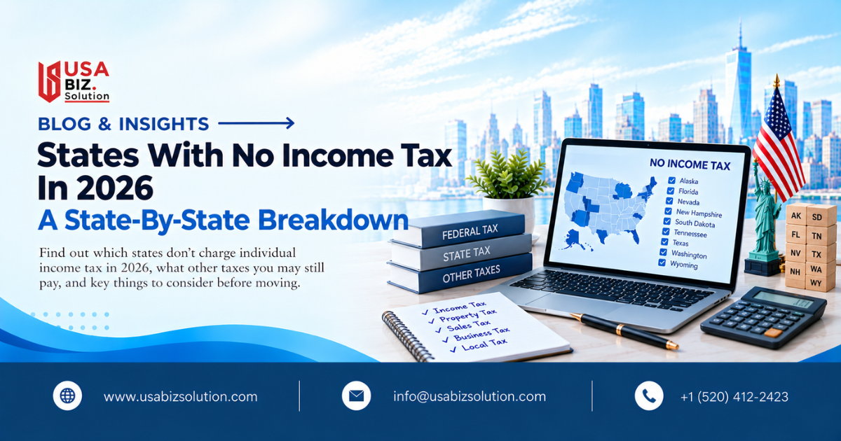 States with no income tax in 2026 and their tax rules